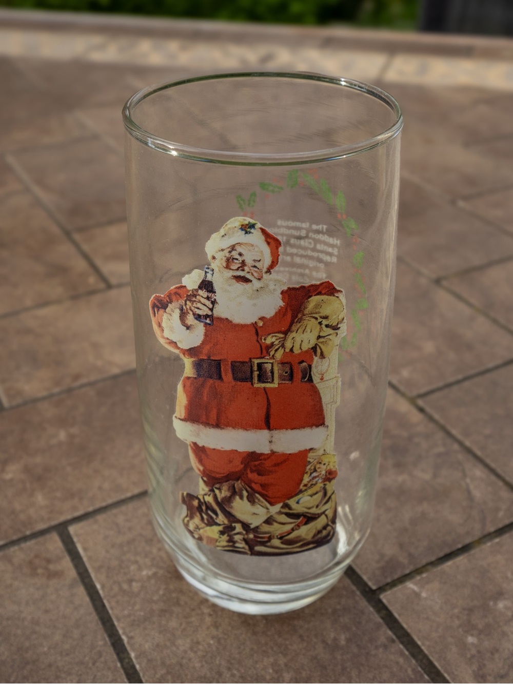 Vintage Coca Cola Glass